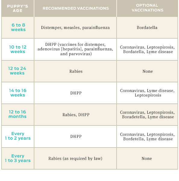 Vaccination-Chart – Welcome